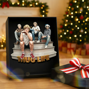 Funny Friends Ornament - Personalized Gift For Christmas Ornament 03OHQN051125