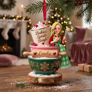 Baker’s Christmas Ornament - Personalized Gifts For Bakers 02totn250926