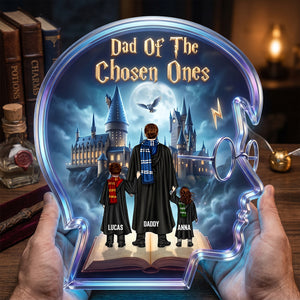 Dad Of The Chosen Ones Acrylic Light Box - Personalized Gifts For Dad 03natn110526