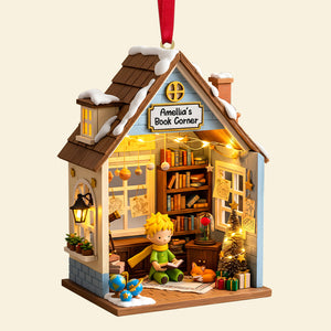 Personalized Gifts For Book Lovers Christmas Ornament 06pgtn031025