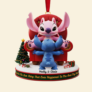 Personalized Gifts For Christmas, Funny Couple Acrylic Ornament 05ohta220925