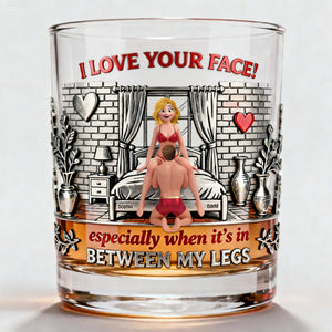 Personalized Funny Valentine Gifts For Him 11oz Round Glass 04ohtn210126