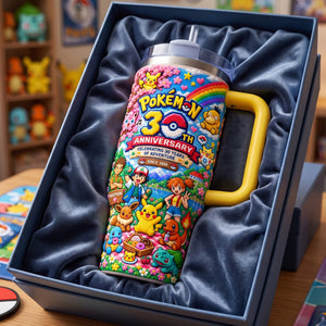 30th Anniversary Adventure Tumbler - Personalized Gifts For Game Lovers 01PALU151026