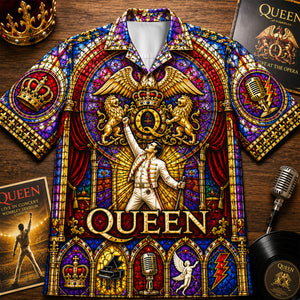Queen Music Hawaiian Shirt - Personalized Gifts For Rock Lovers 04natn120726