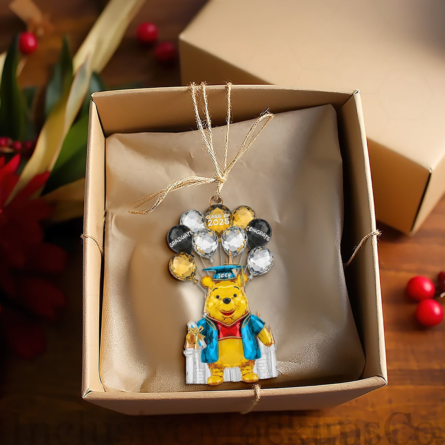 Dream Big Graduation Ornament - Personalized Christmas Gifts For Graduates 02NALU200925