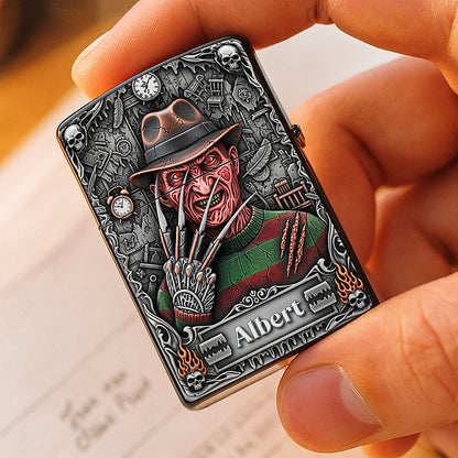 Creepy Movie Lighter - Personalized Gifts For Horror Movie Fans 01huqn070825