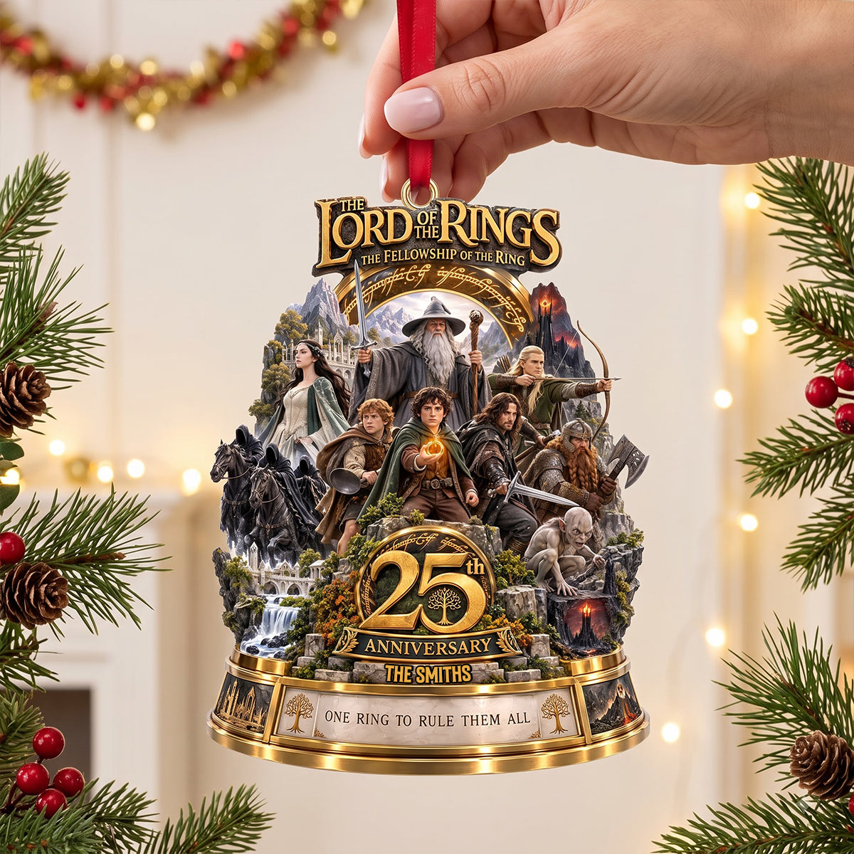 Our Precious Journey Christmas Ornament - Personalized Gifts 04OHTN170926