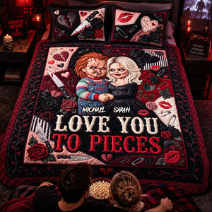 Scary Villain Quilt Bed Set - Personalized Gifts For Couple 02tydt150826