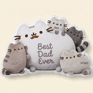 Best Dad Ever Custom Shape Pillow  - Personalized Gifts For Dad 03padt160426