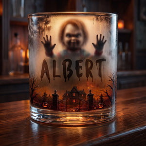Terror Calling Behind Frost Drinking Glass - Personalized Gifts For Horror Lovers 06qhqn120826