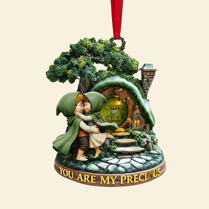 Couple At Fantasy Home Christmas Ornament, Personalized Gifts For Couple 03qhta180925