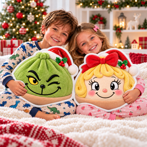 Merry Mischief Dumpling Pillow - Personalized Christmas Gifts 02huqn231026-Homacus