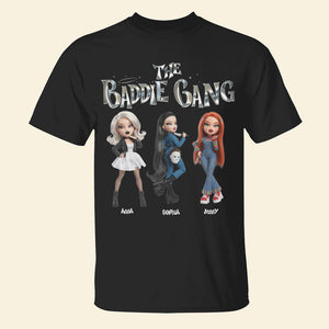 The Baddie Gang Shirt, Personalized Gifts For Horror Fan Friends 03qhtn100925