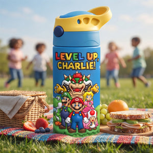 Level Up 12oz Tumbler - Personalized Back To School Gifts For Kids 03todt280726