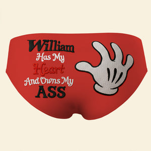Cheeky Women's Briefs - Personalized Gifts For Couples 06OHQN281125