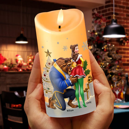 Funny Couple LED Candle - Personalized Gifts For Couple 01ohqn160925