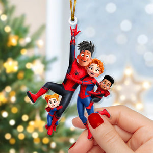 Hold On Joyful Family Acrylic Ornament - Personalized Gifts For Family 06qhqn210726