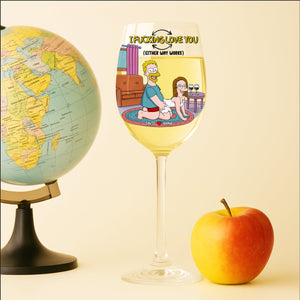 Personalized Funny Gifts For Couple Wine Glass 02tgtn150825
