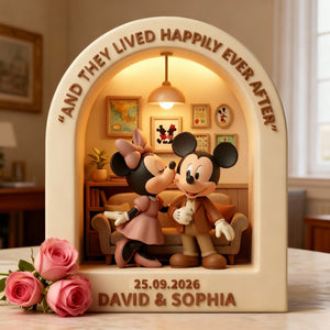 Together Forever Acrylic Plaque - Personalized Gifts For Couple 05totn070126