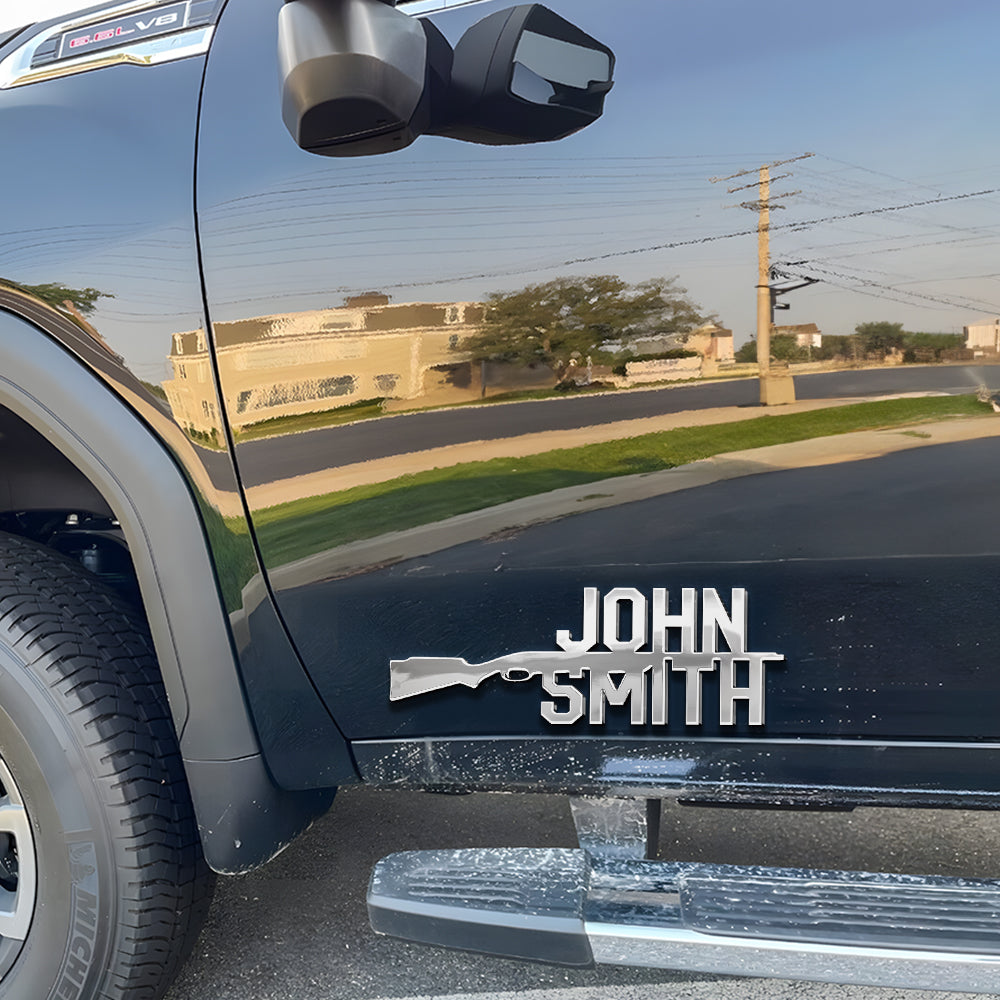 Hunter - Custom Hunting Metal Emblems, Car Badge-Homacus