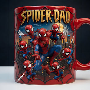 The Arachnid Reveal Heat Changing Mug - Personalized Gifts For Dad Magic Mug 04TYLU110526