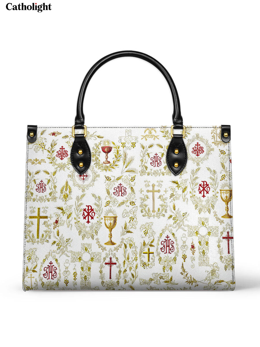 Catholight  The Timeless Faith Leather Bag
