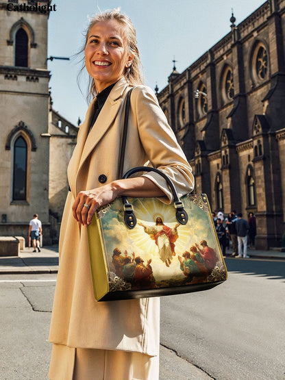 Catholight  The Glorious Ascension Leather Bag