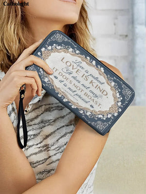 Catholight  Corinthian Elegance Leather Wallet Purse