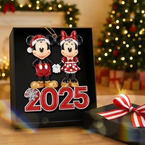 Funny Holiday Acrylic Ornament - Personalized Gifts For Couple 09hyqn201125