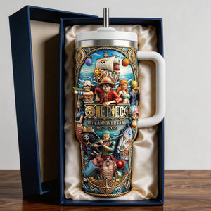 30th Anniversary Anime Tumbler - Personalized Gifts For Anime Lovers 01nalu140326