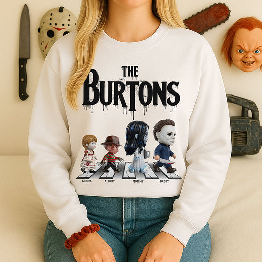 Creepy Family Shirt - Personalized Halloween Gifts For Family 01ohqn140825