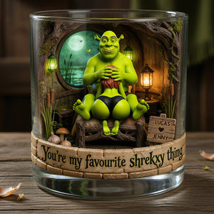 Naughty Couples Drinking Glass - Personalized Gifts For Couples 01todt300626