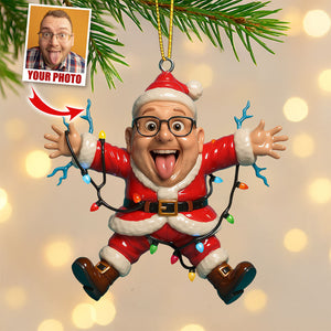 Funny Christmas Ornament - Custom Photo Gifts For Loved Ones 06huti260825