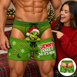 Furry Mischief Men Boxer - Personalized Christmas Gifts For Him 03ohlu131026