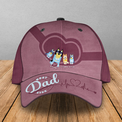 Best Dog Dad Classic Cap - Personalized Gifts For Father 051ACDT020524-Homacus