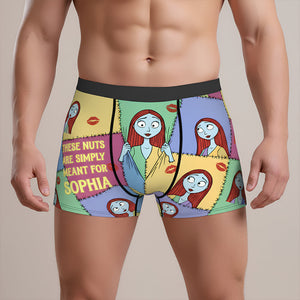 Gothic Men's Boxers Personalized Gifts For Husband 04TGDT151225