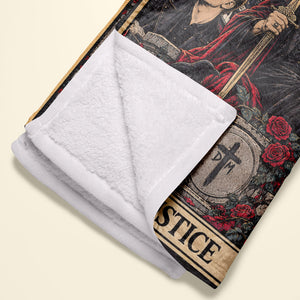 Electric Nights Depeche Mode Tarot Blanket - Personalized Gifts For Music Lovers 08HULU281026