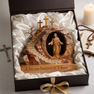 Jesus Easter Day Acrylic Plaque - Gifts For Jesus Lovers 03ohlu060326