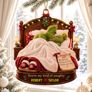 Furry Naughty Couples Acrylic Ornament - Personalized Christmas Gifts For Couples 03ttdt160926