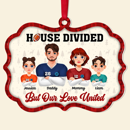 Personalized Christmas Gifts For Football Family Ornament 04hupu151024hg - Ornament - GoDuckee