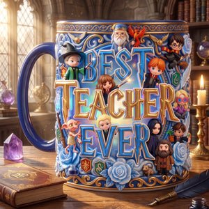 Best Teacher Coffee Mug, Personalized Gifts For Teachers 05qhqn010826
