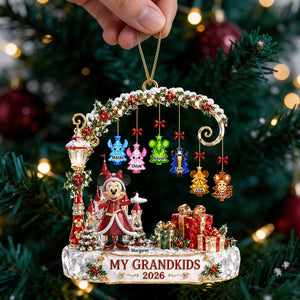 Timeless Christmas Ambience Acrylic Ornament - Personalized Christmas Gifts For Family 01ohdt040926
