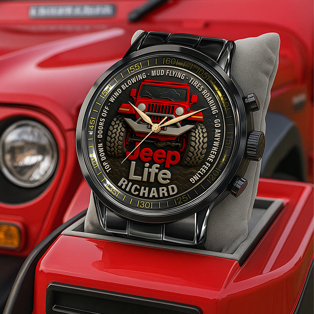 Off Road Car Watch - Personalized Gifts For Men 04huqn150725