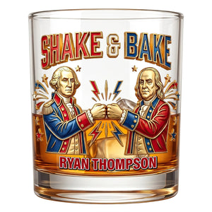 USA 250th Years Round Glass - Personalized Funny Gifts 02nadt080626