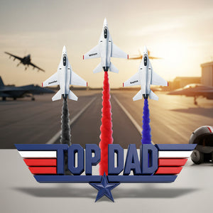 Top Dad Acrylic Plaque - Personalized Gifts For Dad 04ohqn280525-Homacus
