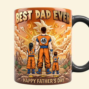 Best Dad Ever Magic Mug - Personalized Gifts For Dad 02natn150426