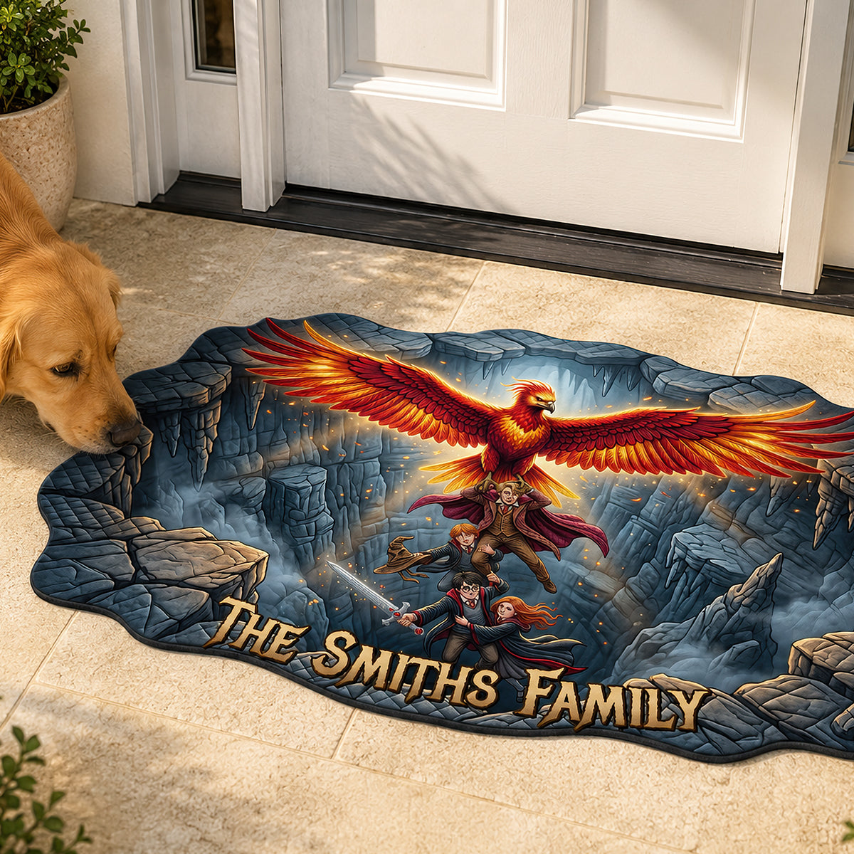 Step Into Wonder Doormat - Personalized Gifts 01HUDT270726