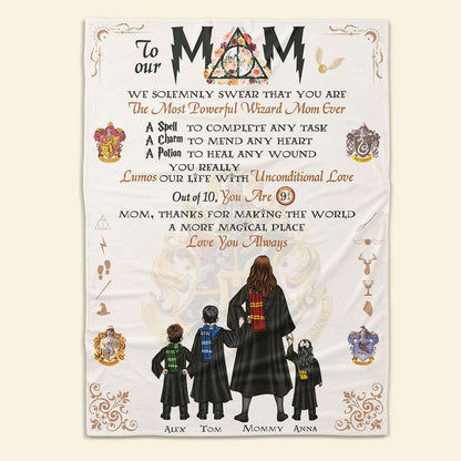 Personalized Gifts For Mom Blanket 02HUDT170424TM-Homacus