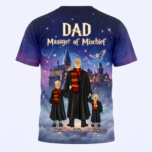 Dad’s Little Chaos Crew 3D Shirt - Personalized Gifts For Dads 02NATN230426TM