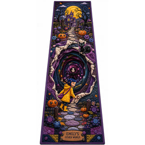Spooky Halloween Quilted Table Runner - Personalized Gifts For Halloween 03hadt120826